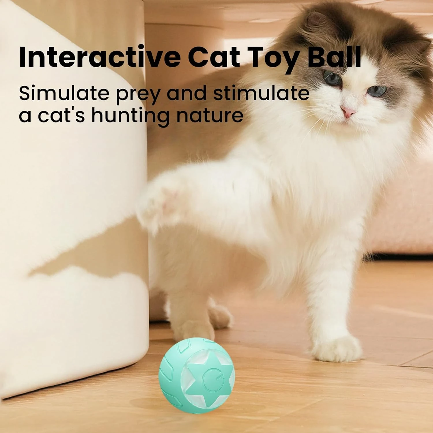 Exciting and Engaging Rechargeable Powerball 2.0 Cat Toy - Vibrant Yellow LED Light - Interactive Self Rotating Exercise Option
Exciting and Engaging Rechargeable Powerball 2.0 Cat Toy - Vibrant Yellow LED Light - Interactive Self Rotating Exercise Option