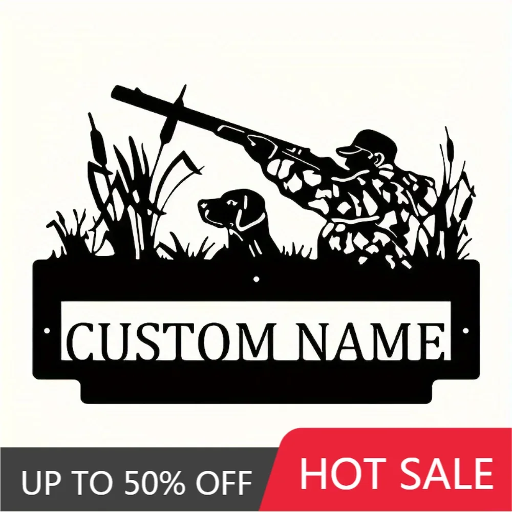 1PC Boho Style Metal Wall Art with Custom Name Handmade Rustic Hunter Dog Design Durable for Outdoor Decor Great Personal Gift
1PC Boho Style Metal Wall Art with Custom Name Handmade Rustic Hunter Dog Design Durable for Outdoor Decor Great Personal Gift
