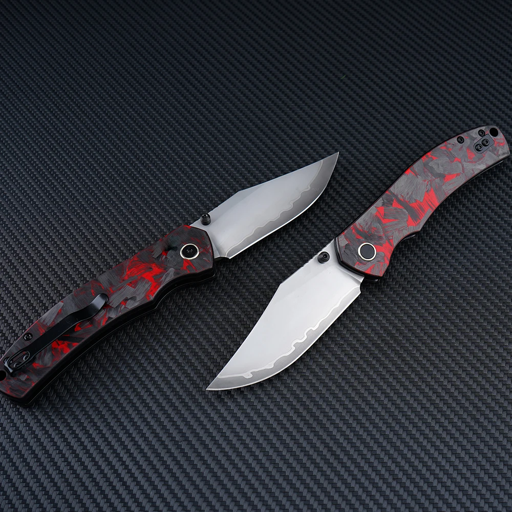 New Tunafire Folding Knife Titanium Alloy Blade Carbon Fiber Handle Portable Flipper Pocket Knife EDC Outdoor Knives Hand Tool
New Tunafire Folding Knife Titanium Alloy Blade Carbon Fiber Handle Portable Flipper Pocket Knife EDC Outdoor Knives Hand Tool