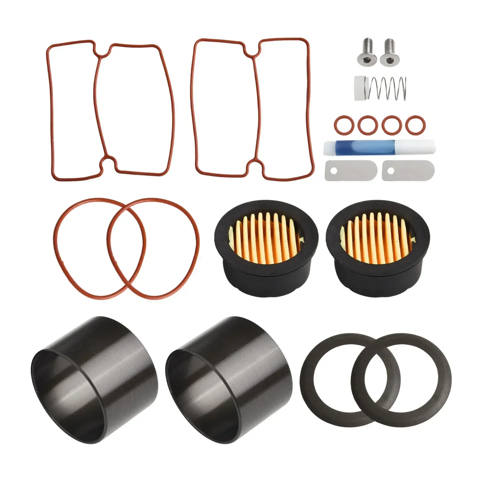 Repair Kit For Compressor Accessory Air Compressor Repair Kit Black Oil-Free Air Compressor Includes Anaerobic Glue
Repair Kit For Compressor Accessory Air Compressor Repair Kit Black Oil-Free Air Compressor Includes Anaerobic Glue