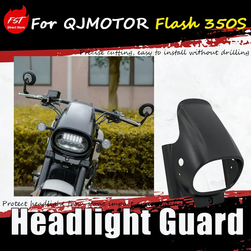 For QJMOTOR Flash 350S Rear Seat Upgrade Kit - Original Headlight Cover for Front of Vehicle - Headlight Housing
For QJMOTOR Flash 350S Rear Seat Upgrade Kit - Original Headlight Cover for Front of Vehicle - Headlight Housing