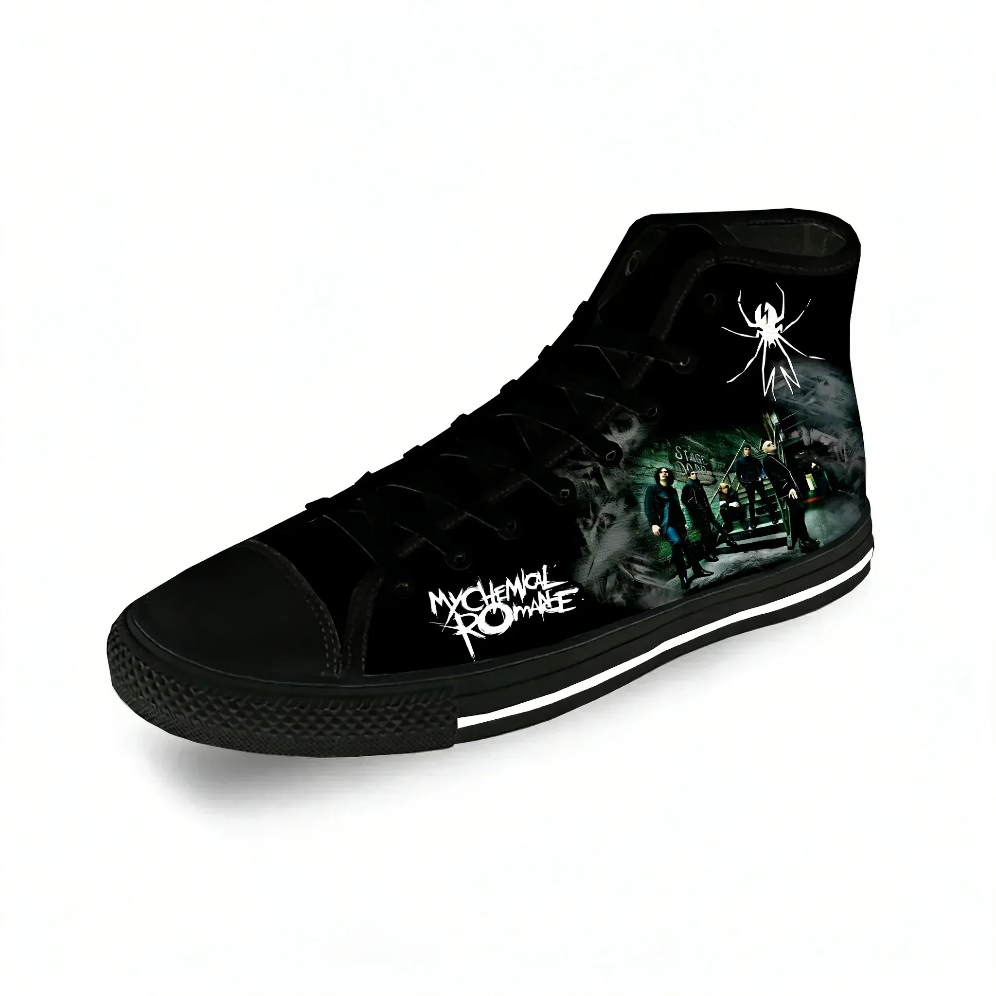 Модные кроссовки My Chemical Romance MCR Rock Band из дышащего холщового материала с 3D-принтом, высокие, повседневные, для мужчин и женщин
Модные кроссовки My Chemical Romance MCR Rock Band из дышащего холщового материала с 3D-принтом, высокие, повседневные, для мужчин и женщин