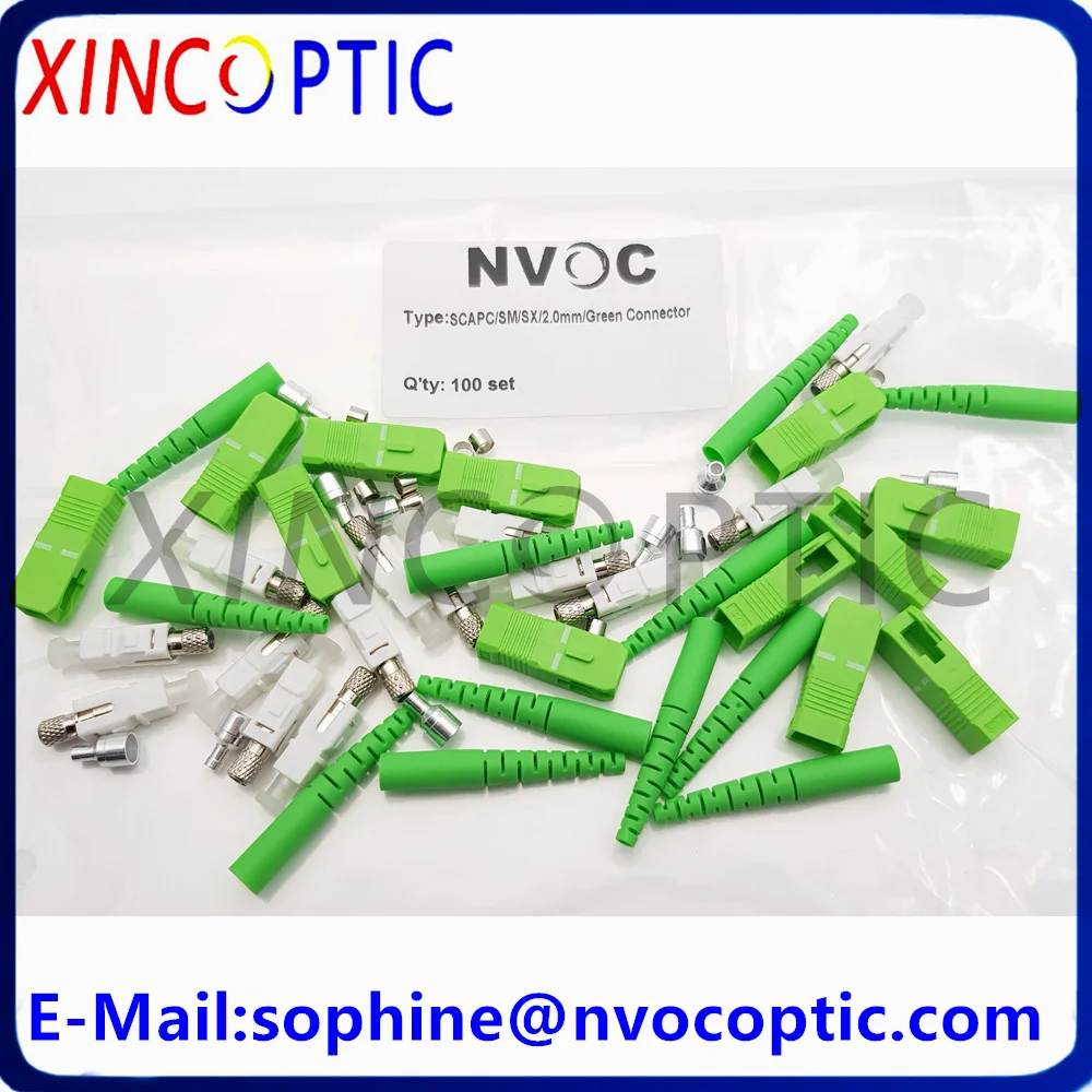 300Pcs SCAPCUPC/SM/SX/2.0mm/3.0mm/Blue Green,SC/APC SC/PC Single Mode Simplex Ceramic Ferrule 2.0mm 3.0mm Fiber Optic Connector
300Pcs SCAPCUPC/SM/SX/2.0mm/3.0mm/Blue Green,SC/APC SC/PC Single Mode Simplex Ceramic Ferrule 2.0mm 3.0mm Fiber Optic Connector