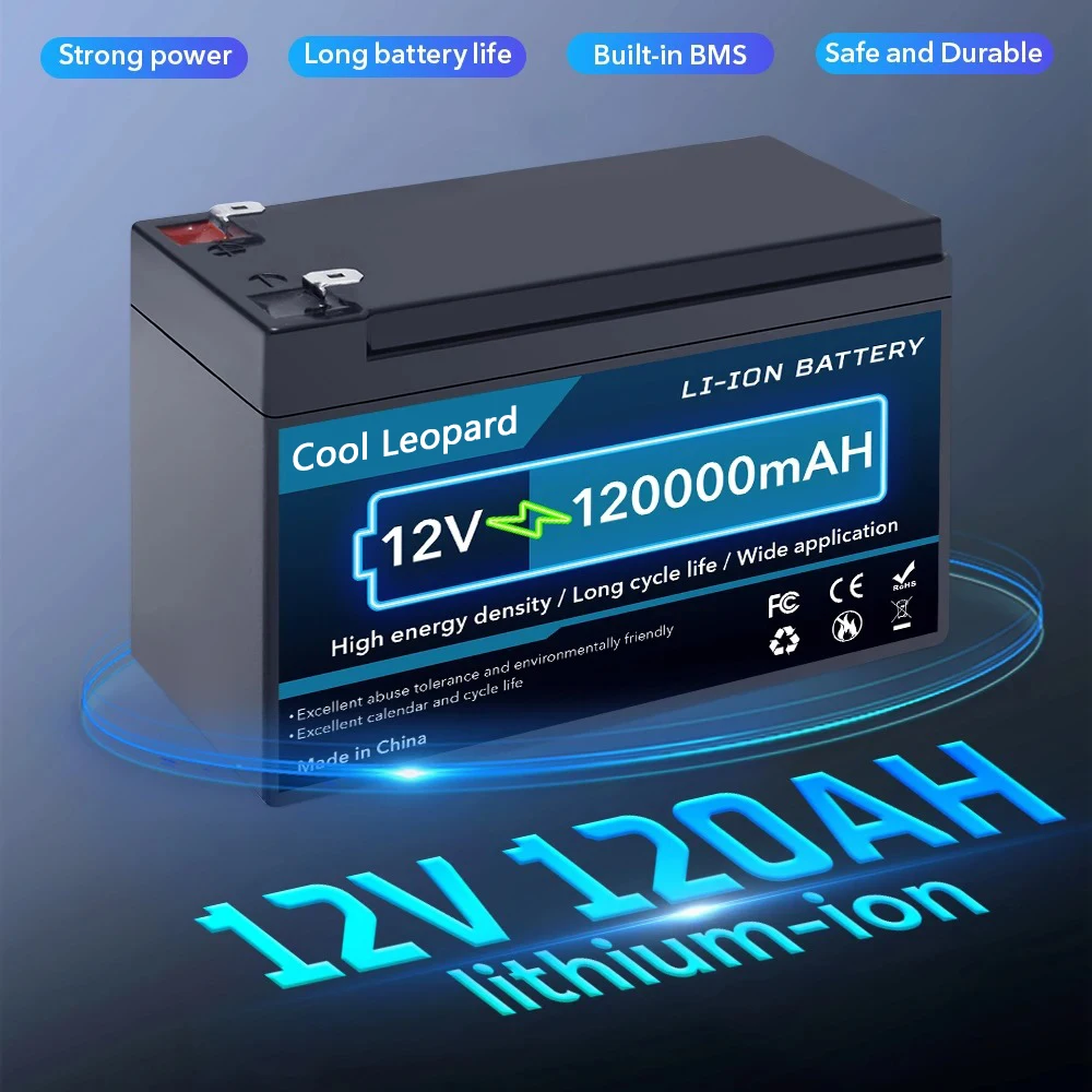 New 18650 3S6P 12V 120Ah Li-ion Battery Pack built-in high current 30A BMS for sprayers electric vehicle batterie+12.6V charger
New 18650 3S6P 12V 120Ah Li-ion Battery Pack built-in high current 30A BMS for sprayers electric vehicle batterie+12.6V charger
