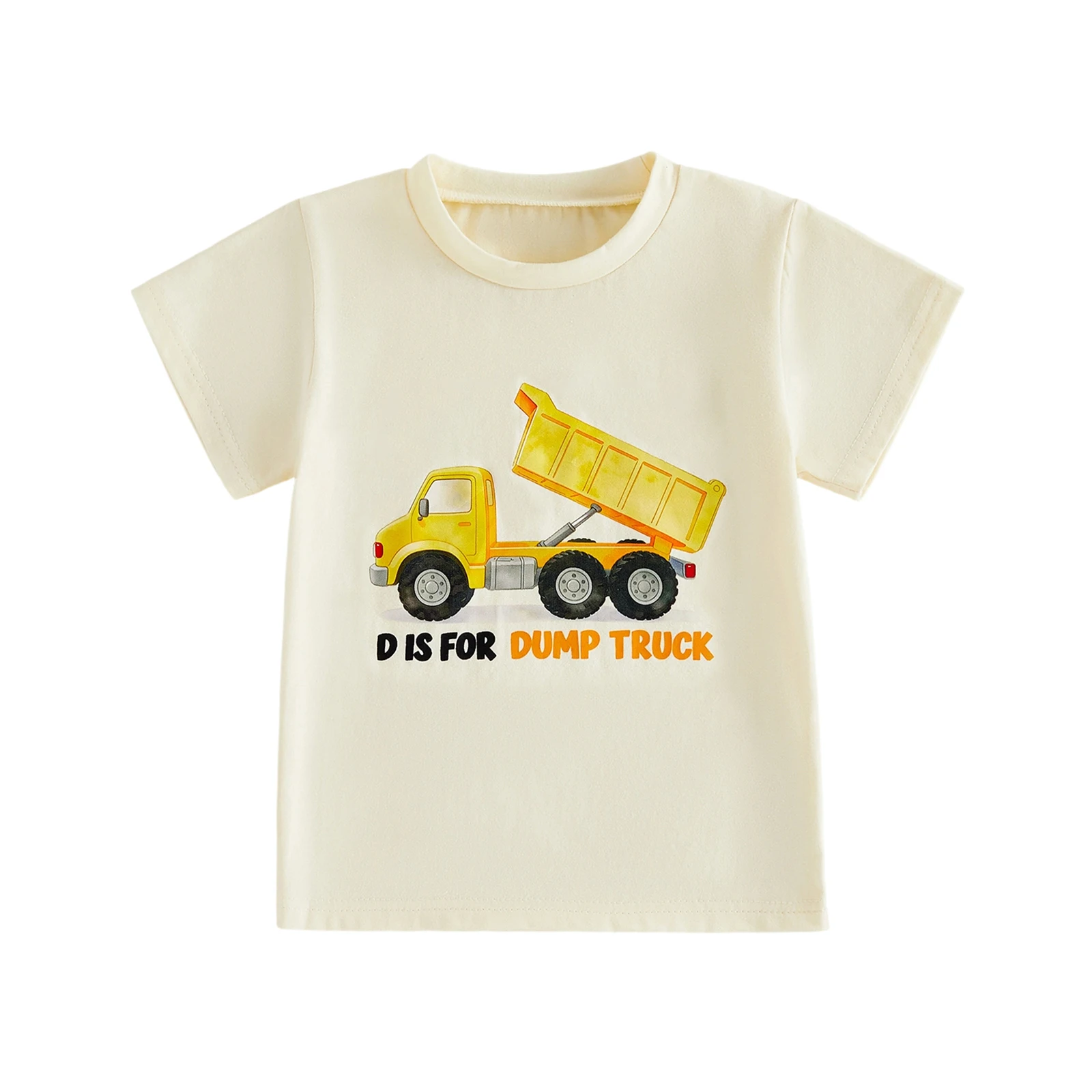 Летние повседневные топы для маленьких мальчиков, свободная футболка с короткими рукавами и круглым вырезом, с принтом грузовика
Летние повседневные топы для маленьких мальчиков, свободная футболка с короткими рукавами и круглым вырезом, с принтом грузовика
