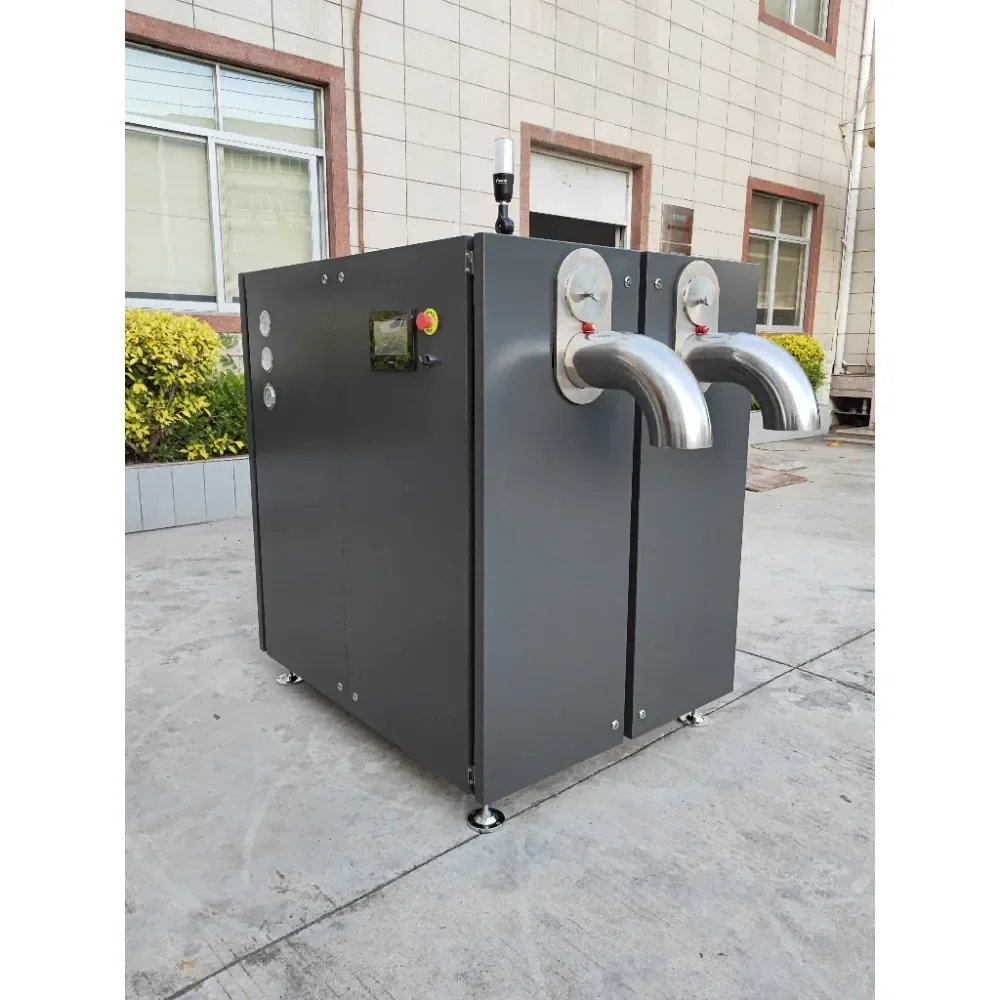 50kg/h Automatic Dry Ice Pelleting Machine Small CO2 Maker for Industrial Cryogenic Cleaning Compact Cold Chain Ice Production
50kg/h Automatic Dry Ice Pelleting Machine Small CO2 Maker for Industrial Cryogenic Cleaning Compact Cold Chain Ice Production
