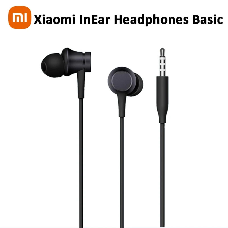 Original Xiaomi InEar Headphones Basic Stereo Eaphone with Mic Earbud Headset for iPhone 8 7 Plus Samsung PC Portable Earphone
Original Xiaomi InEar Headphones Basic Stereo Eaphone with Mic Earbud Headset for iPhone 8 7 Plus Samsung PC Portable Earphone