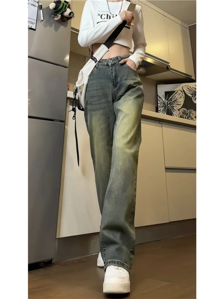 Waed Jeans Men's High Street Spring Autumn Straight Leg Wide Leg Pants Slim Fit Micro Flare Long Trousers Casual Wear
Waed Jeans Men's High Street Spring Autumn Straight Leg Wide Leg Pants Slim Fit Micro Flare Long Trousers Casual Wear
