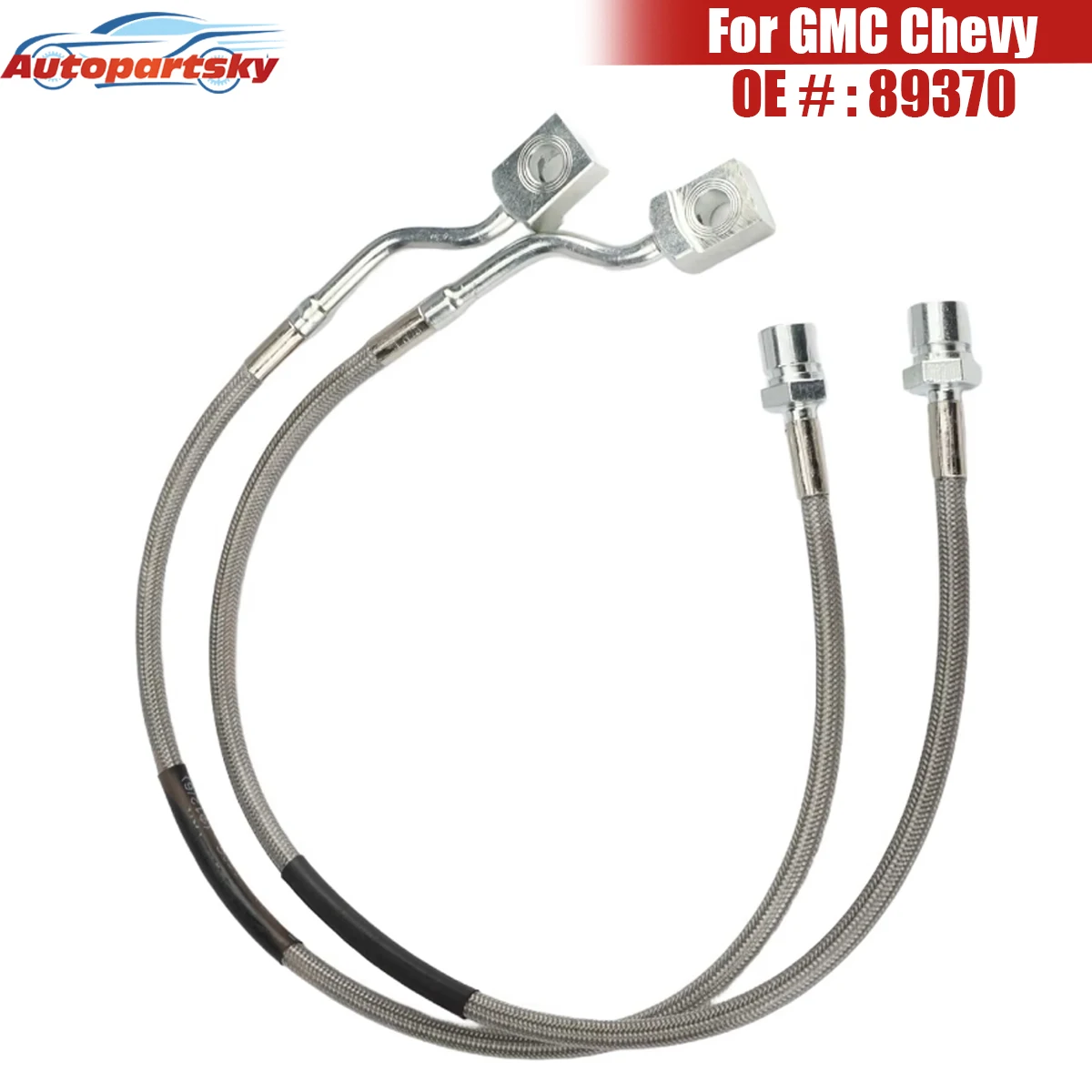 2PCS Auto Parts 89370 Front Extended Brake Lines Kit GMC Sierra 1500 2500 3500 Yukon For Chevy Silverado Tahoe Suburban New
2PCS Auto Parts 89370 Front Extended Brake Lines Kit GMC Sierra 1500 2500 3500 Yukon For Chevy Silverado Tahoe Suburban New