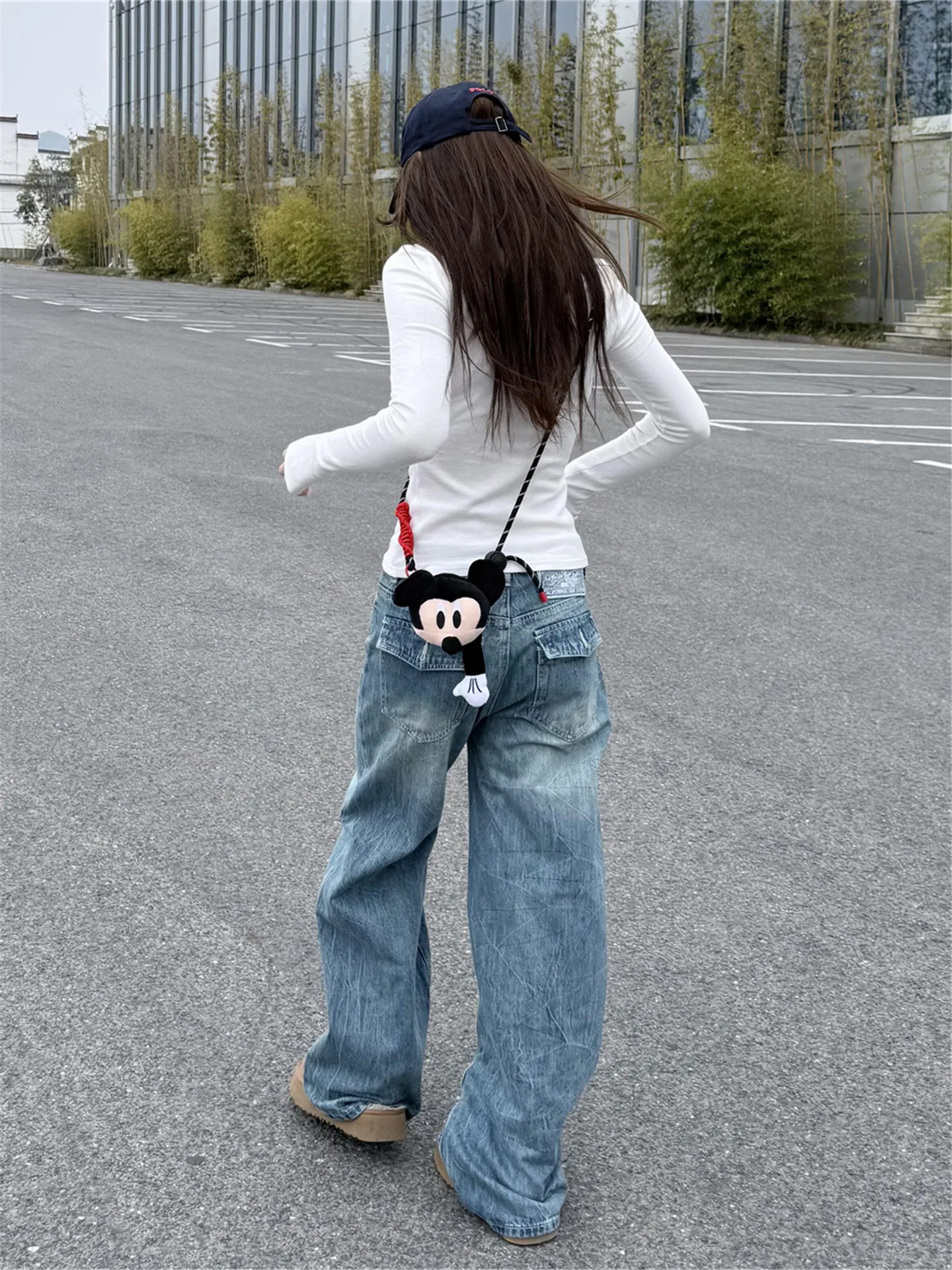 Low Waist Wide Leg American Street Style Jeans Women's Loose Drapey Tall Extended Design Straight Leg Pants Casual Cotton
Low Waist Wide Leg American Street Style Jeans Women's Loose Drapey Tall Extended Design Straight Leg Pants Casual Cotton