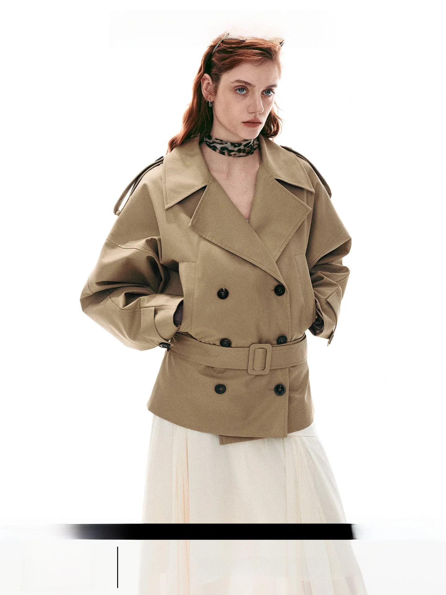 Ele Double-Breasted ort Waist-Cinching Long Sve Women's Coat Spring 2026 Faion Casual Chic Windbreaker Jaet
Ele Double-Breasted ort Waist-Cinching Long Sve Women's Coat Spring 2026 Faion Casual Chic Windbreaker Jaet