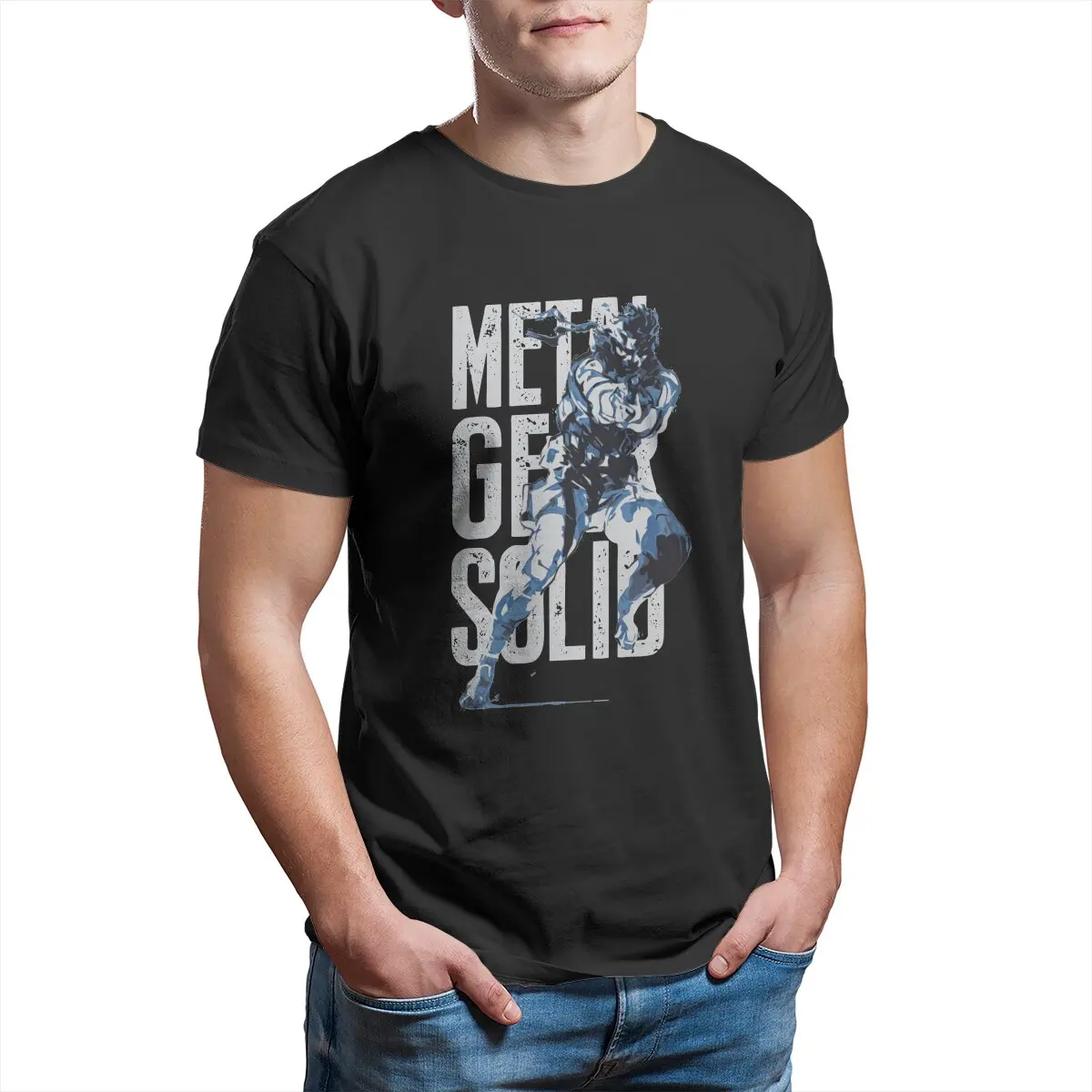 METAL GEAR T-Shirts for Men Metal gear solid mgsv game Funny Cotton Tees T Shirt Plus Size Clothing
METAL GEAR T-Shirts for Men Metal gear solid mgsv game Funny Cotton Tees T Shirt Plus Size Clothing
