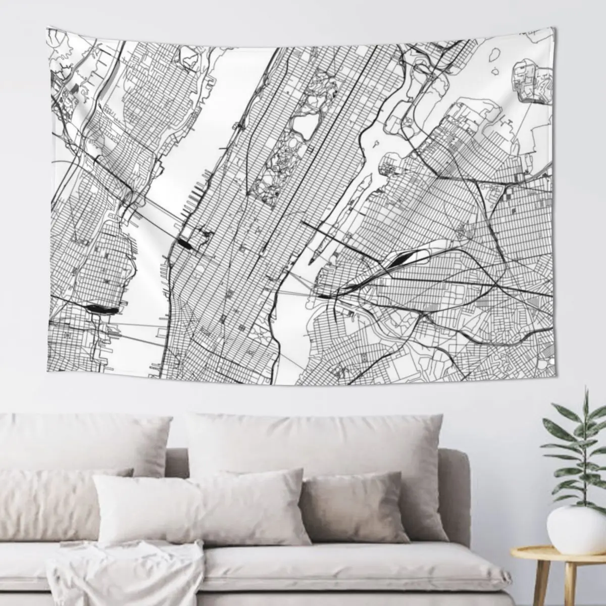 New York White Map Tapestry Room Decorator Mushroom Home Decorations Aesthetic Tapestry
New York White Map Tapestry Room Decorator Mushroom Home Decorations Aesthetic Tapestry