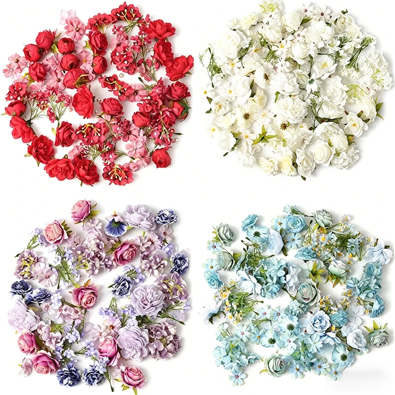 5-12cm Mixed Rose Daisy Artificial Flowers Silk Fake Flowers Heads for Home Wedding Decoration DIY Craft Gifts Accessories
5-12cm Mixed Rose Daisy Artificial Flowers Silk Fake Flowers Heads for Home Wedding Decoration DIY Craft Gifts Accessories