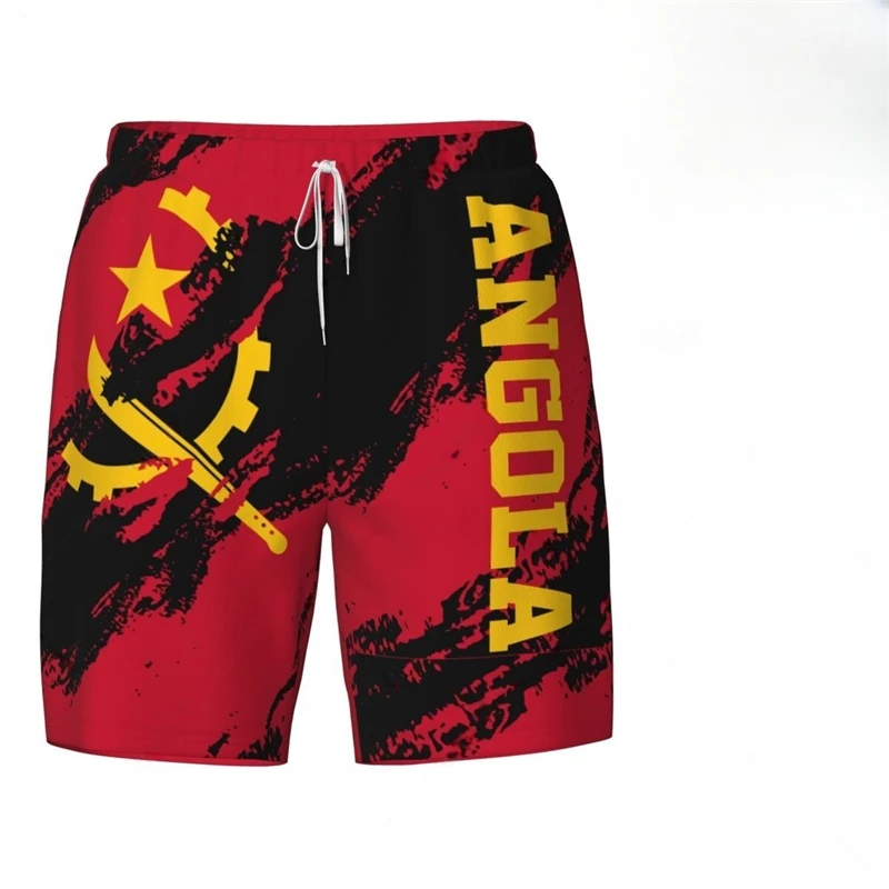 Fashion Angola Flag Beach Shorts Summer Casual Men Women 3D National Emblem Printed Short Pants Loose Quick Dry Swim Trunks
Fashion Angola Flag Beach Shorts Summer Casual Men Women 3D National Emblem Printed Short Pants Loose Quick Dry Swim Trunks