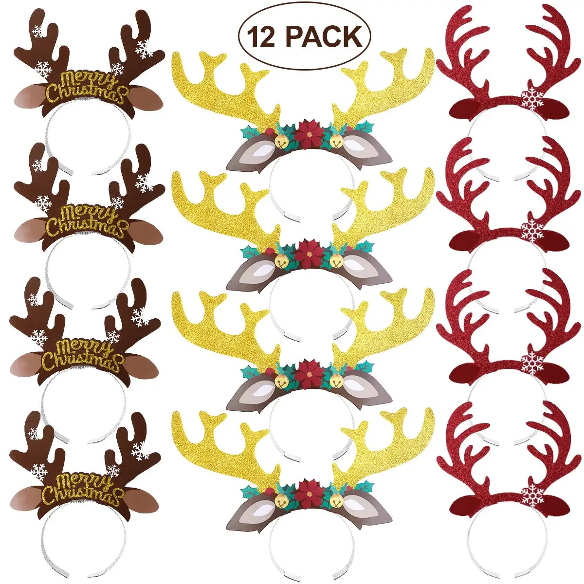 Gifts Christmas Headband Deer Antler Holiday Headbands Child Hair Antlers Costume Miss
Gifts Christmas Headband Deer Antler Holiday Headbands Child Hair Antlers Costume Miss
