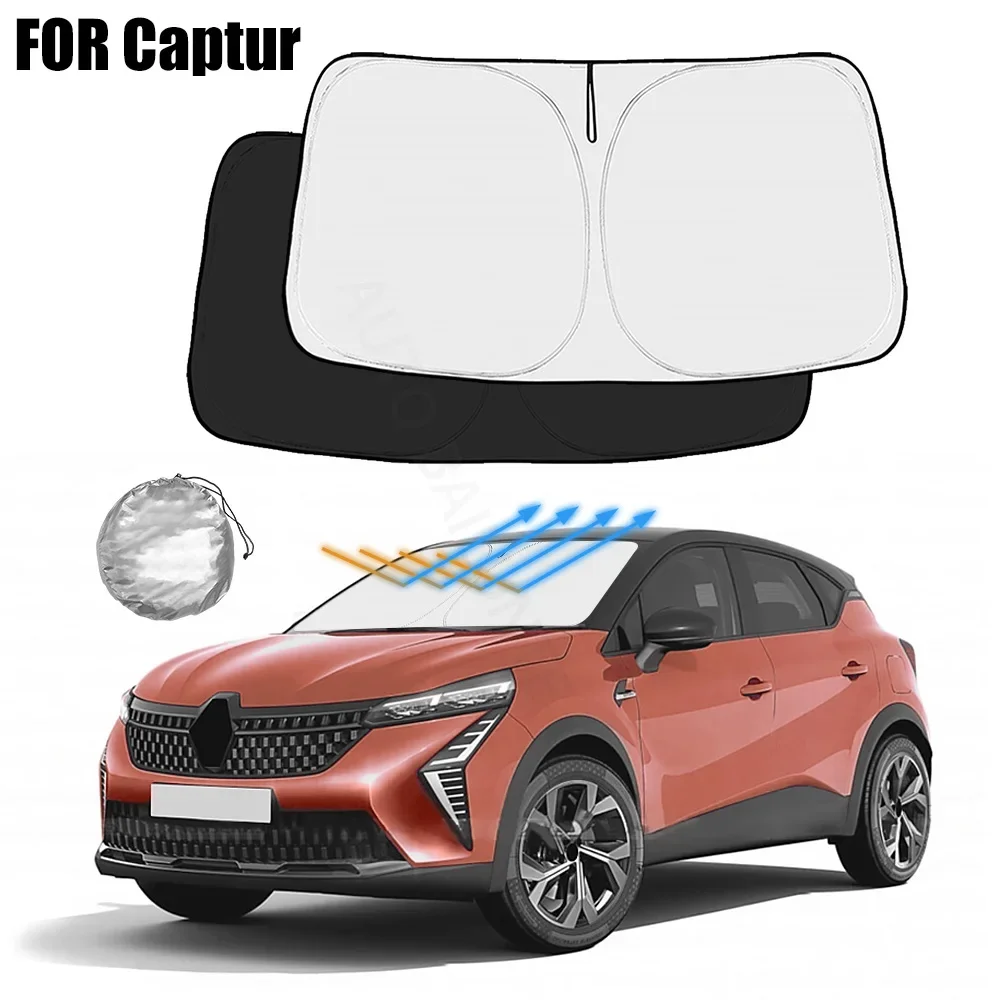 For Renault Captur 2017-2022 2023 2024 2025 Car Windshield Sunshade Cover Front Window Sun Shade Visor Auto Interior Accessories
For Renault Captur 2017-2022 2023 2024 2025 Car Windshield Sunshade Cover Front Window Sun Shade Visor Auto Interior Accessories