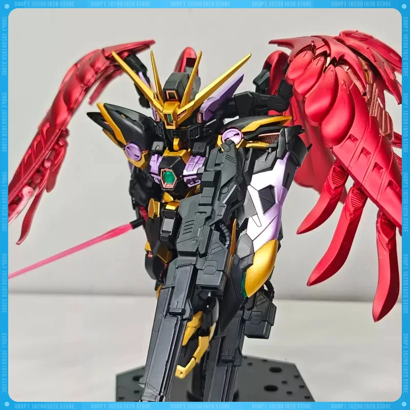 Коллекционная сборная модель Gaogao MGS-X00W0 Wing Zero Lelouch of the Rebellion в цветовой гамме, аниме-фигурка, меха
Коллекционная сборная модель Gaogao MGS-X00W0 Wing Zero Lelouch of the Rebellion в цветовой гамме, аниме-фигурка, меха