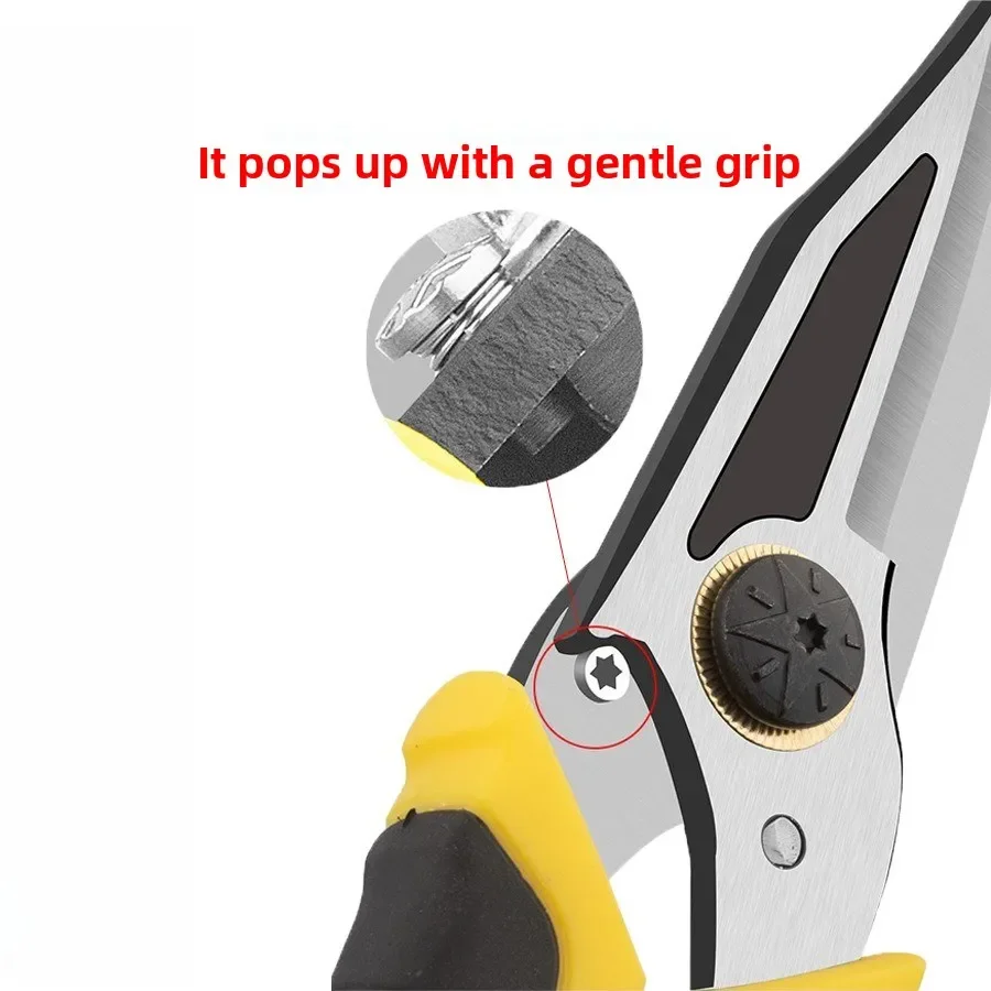 Набор промышленных ножниц из олова, ножницы из нержавеющей стали для встроенного потолка и освещения - калибр стального киля
Набор промышленных ножниц из олова, ножницы из нержавеющей стали для встроенного потолка и освещения - калибр стального киля