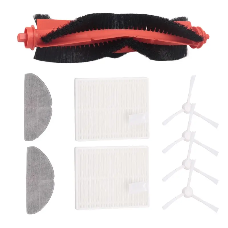 A93Z 9PCS Replacement Spare Parts For Robot Vacuum E10 E12 B112 Vacuum Accessories Main Side Brush Filter Mop Cloth
A93Z 9PCS Replacement Spare Parts For Robot Vacuum E10 E12 B112 Vacuum Accessories Main Side Brush Filter Mop Cloth