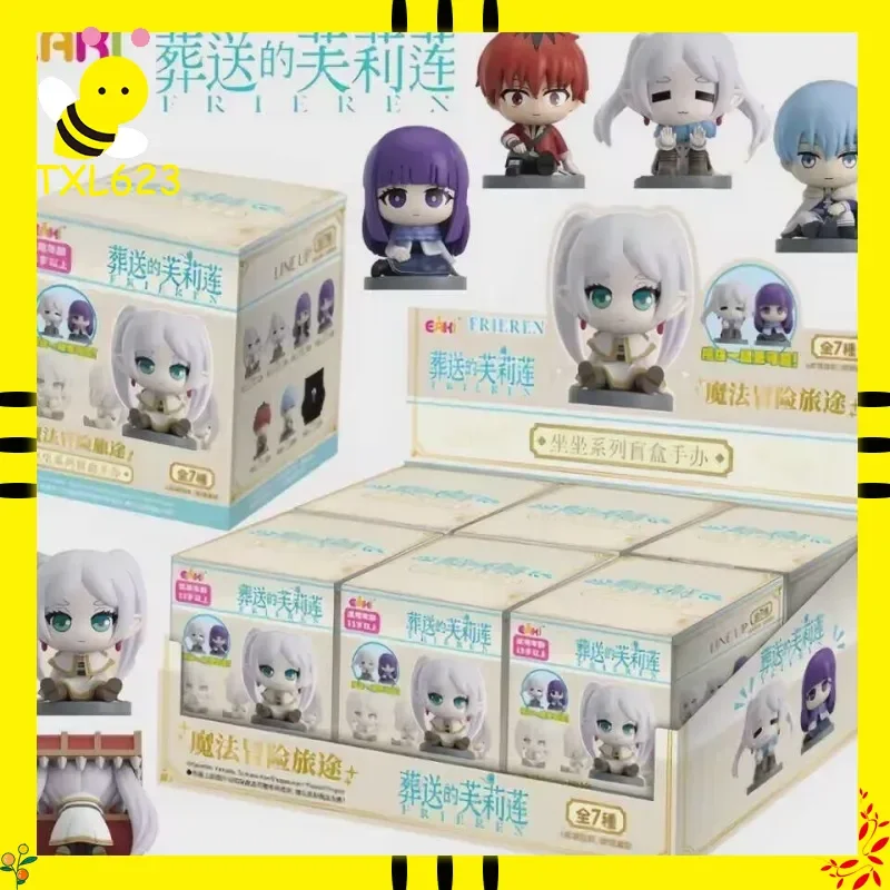 EAKI Official Frieren Kawaii Сидящая фигурка Слепая коробка Коллекционный аниме Декор стола Классическая игрушка для фанатов в наличии Fern Himmel
EAKI Official Frieren Kawaii Сидящая фигурка Слепая коробка Коллекционный аниме Декор стола Классическая игрушка для фанатов в наличии Fern Himmel