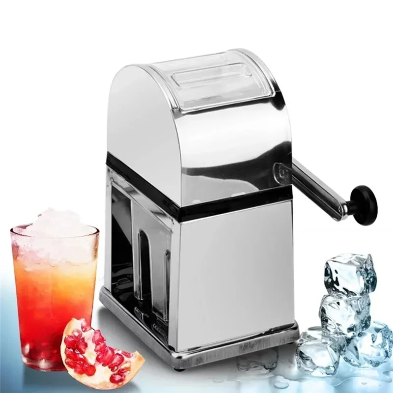 AAAN-Manual Ice Crusher Ice Shaver Chopper Snow Cone Smoothie Maker Ice Block Breaking Machine Mud Blender Mini
AAAN-Manual Ice Crusher Ice Shaver Chopper Snow Cone Smoothie Maker Ice Block Breaking Machine Mud Blender Mini