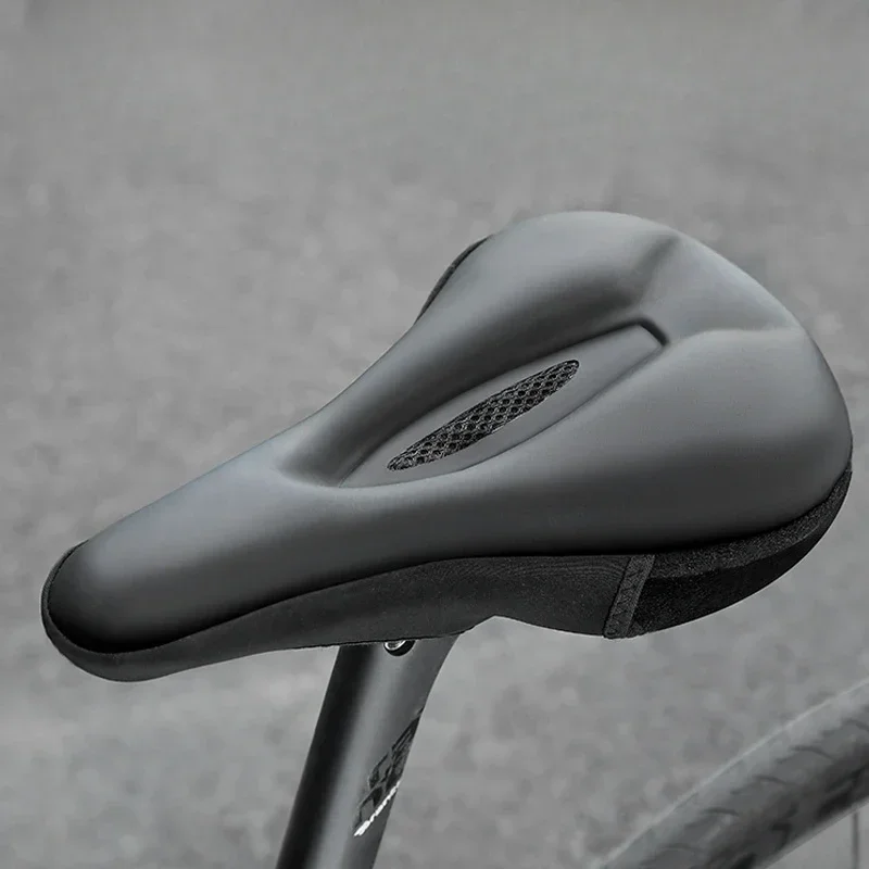 Bicycle seat cushion cover Super soft mountain bike silicone thickened waterproof road car seat cushion leather accessories
Bicycle seat cushion cover Super soft mountain bike silicone thickened waterproof road car seat cushion leather accessories