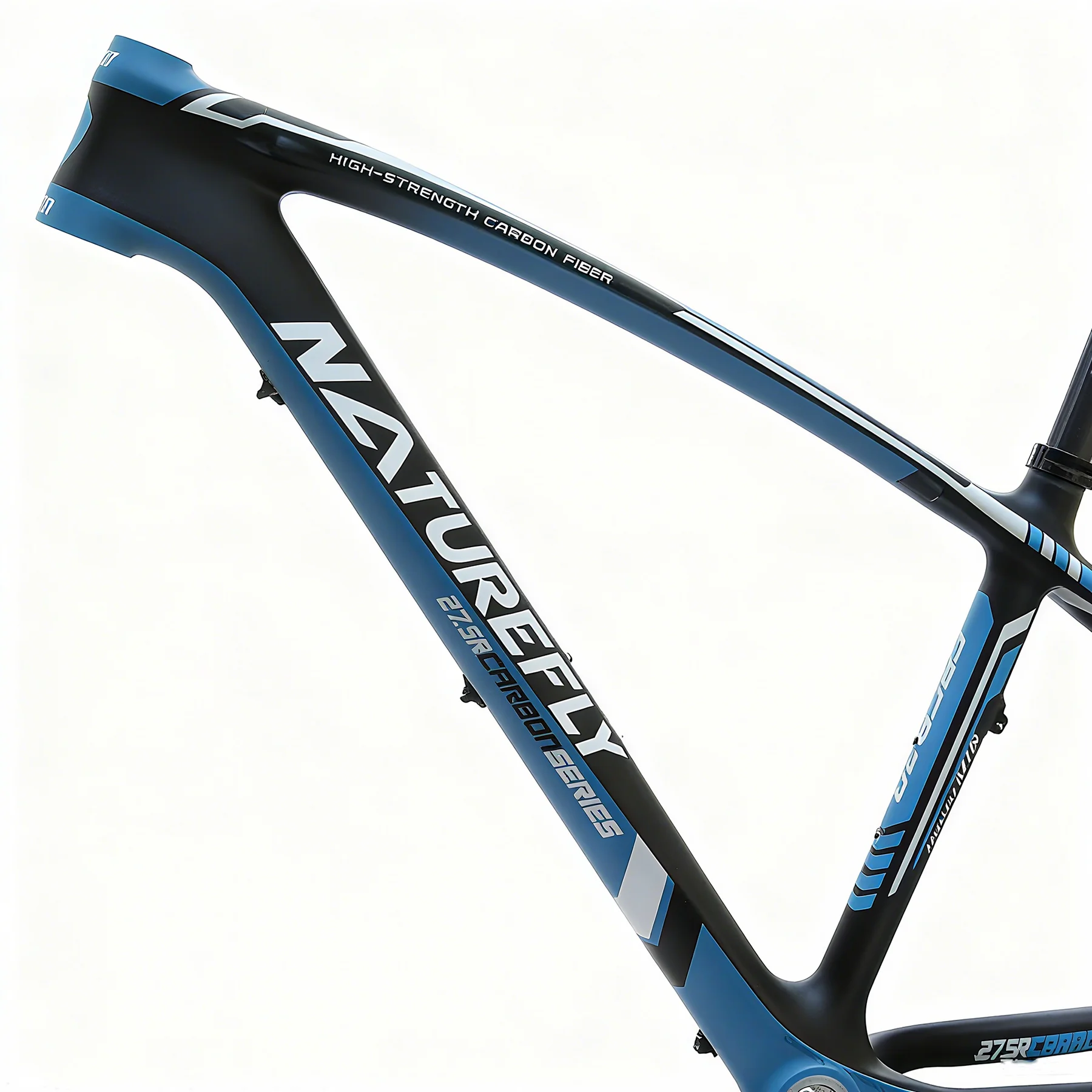 27.5 Carbon Mountain Bike Frame MTB Bicycle Cycle Frameset Blue Black 135mm - Lightweight Road Racing Bike Frame Set
27.5 Carbon Mountain Bike Frame MTB Bicycle Cycle Frameset Blue Black 135mm - Lightweight Road Racing Bike Frame Set