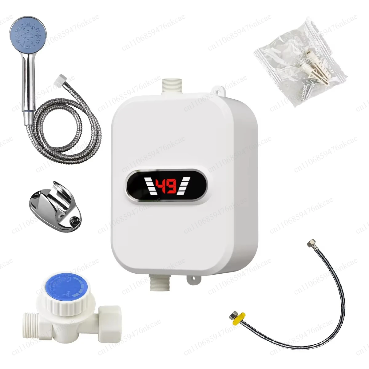 Household Instant Electric Water Heater Digital Temperature Control Overheat Protection For Bathroom Use
Household Instant Electric Water Heater Digital Temperature Control Overheat Protection For Bathroom Use