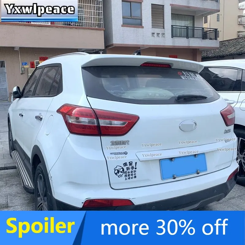 For Hyundai Creta IX25 Roof Spoiler 2015 2016 2017 ABS Plastic Unpainted Color Rear Trunk Lip Wing Car Accessories
For Hyundai Creta IX25 Roof Spoiler 2015 2016 2017 ABS Plastic Unpainted Color Rear Trunk Lip Wing Car Accessories