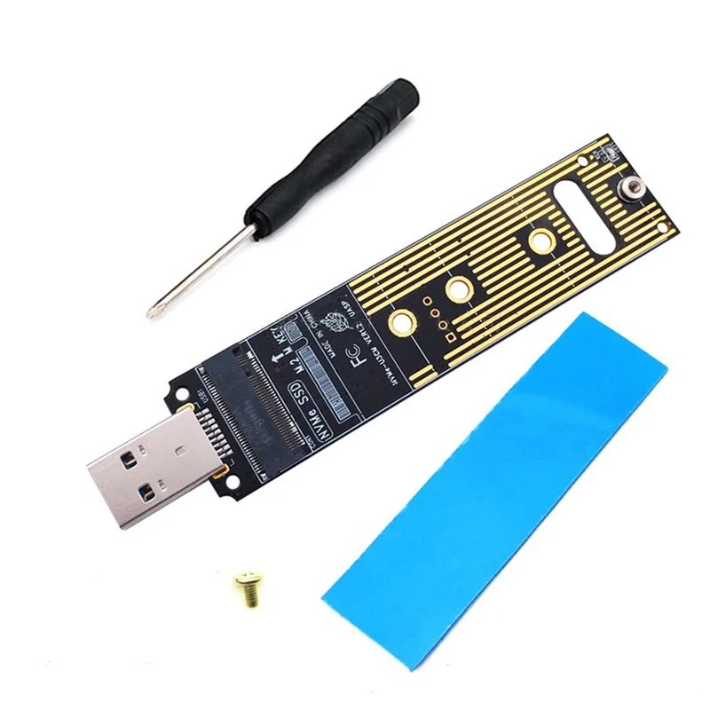 A08E-1 Набор NVME USB-адаптер Внутренняя переходная карта 10 Гбит/с USB3.1 Gen 2 для M2 Nvme 2230 2242 2260 2280 SSD
A08E-1 Набор NVME USB-адаптер Внутренняя переходная карта 10 Гбит/с USB3.1 Gen 2 для M2 Nvme 2230 2242 2260 2280 SSD
