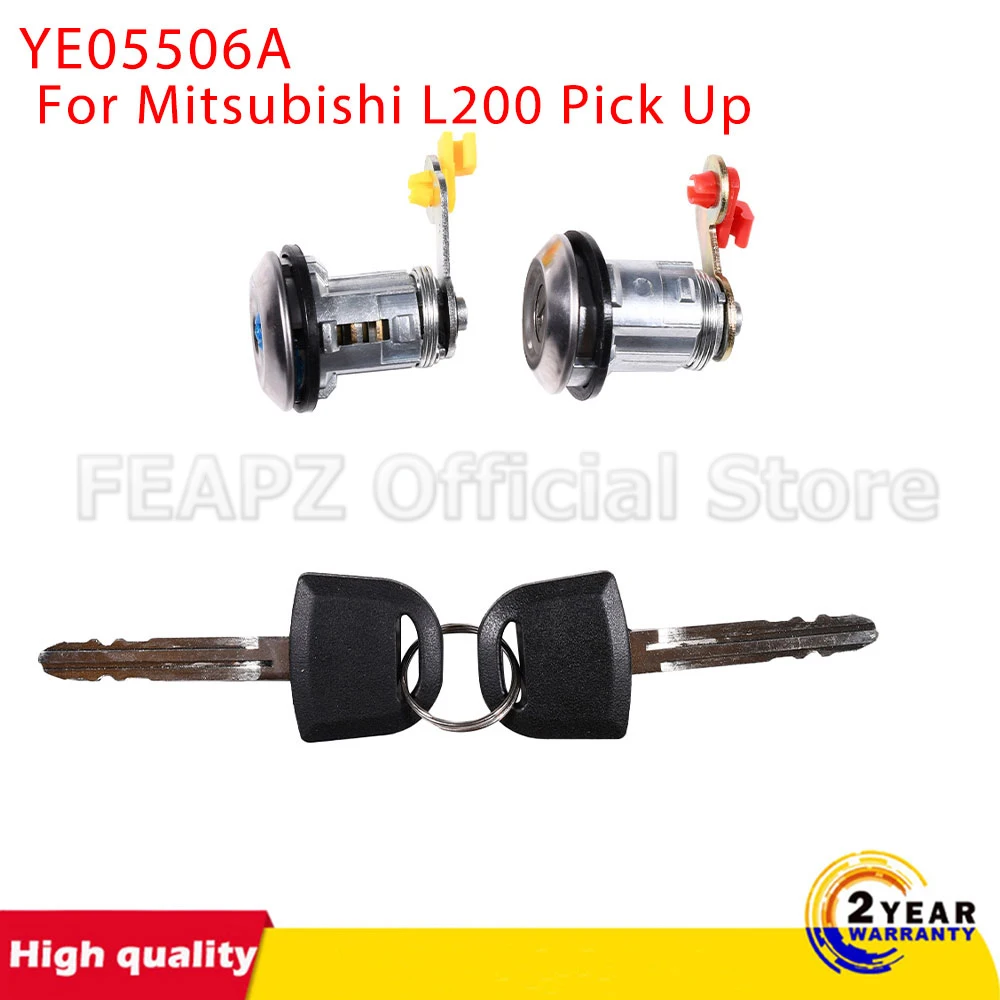 YE05506A Бочка замка передней левой и правой двери с 2 ключами для Mitsubishi L200 Pick Up 11/2001-10/05
YE05506A Бочка замка передней левой и правой двери с 2 ключами для Mitsubishi L200 Pick Up 11/2001-10/05