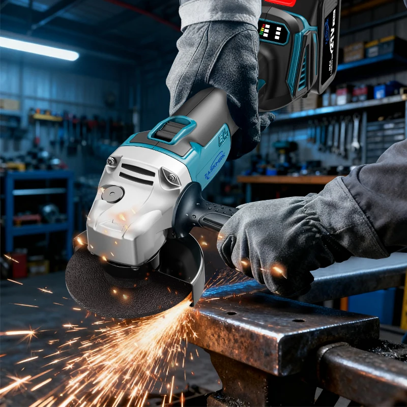 Комплект аккумуляторной угловой шлифовальной машины, 5 дюймов, 21 В, бесщеточные литиевые батареи 10000 об/мин, 2x2000 мАч для резки и полировки
Комплект аккумуляторной угловой шлифовальной машины, 5 дюймов, 21 В, бесщеточные литиевые батареи 10000 об/мин, 2x2000 мАч для резки и полировки