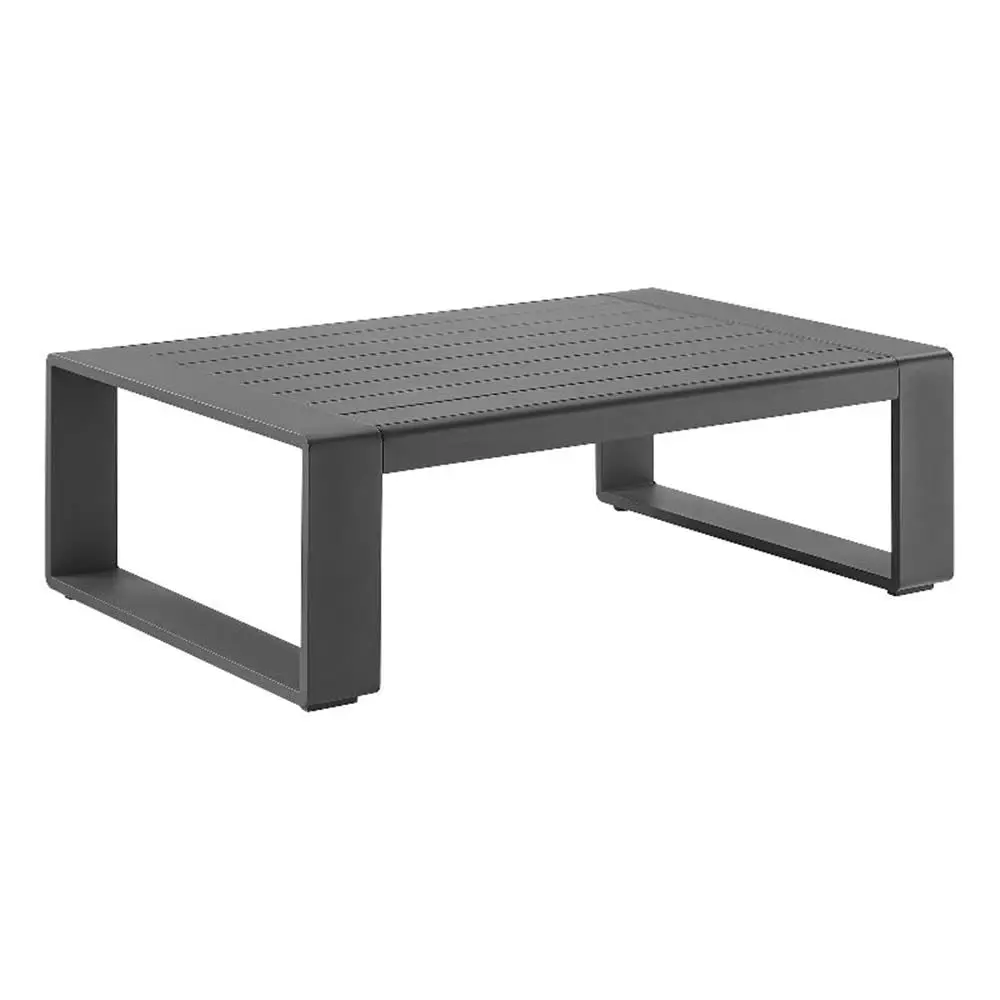 Aluminum Outdoor Coffee Table in Gray - 47 Inch Weather-Resistant Modern Rectangle Patio Table with, Customized
Aluminum Outdoor Coffee Table in Gray - 47 Inch Weather-Resistant Modern Rectangle Patio Table with, Customized