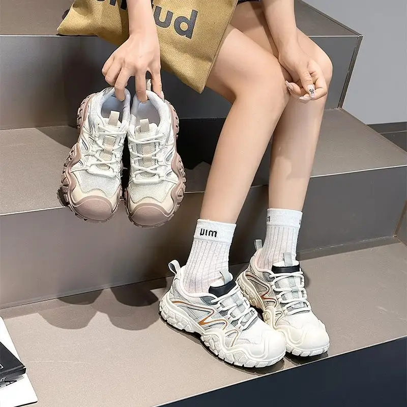 Leather Thick Bottom Sports Casual Shoes Breathable Mountain Climbing Ugly Cute Big Head Shoes Dad Style Slip-On Sneakers
Leather Thick Bottom Sports Casual Shoes Breathable Mountain Climbing Ugly Cute Big Head Shoes Dad Style Slip-On Sneakers