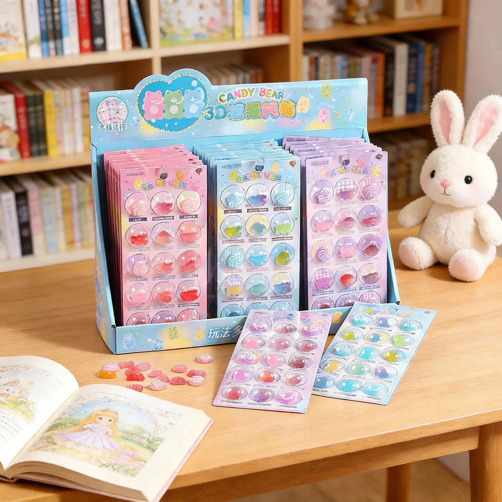 1 sheet 3D candy ocean Relief Kawaii Stickers DIY Scrapbooking Diary Mobile Phone Camera Decoration Cute Stickers
1 sheet 3D candy ocean Relief Kawaii Stickers DIY Scrapbooking Diary Mobile Phone Camera Decoration Cute Stickers