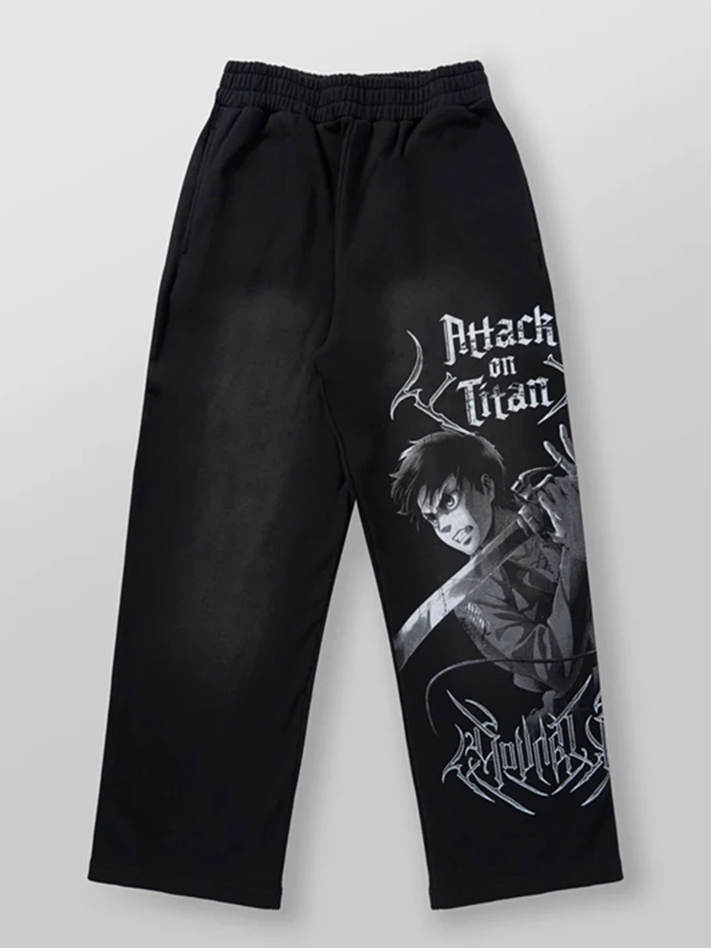 Young American Trendy Men Sweatpants Collaboration Anime Joggers Cotton Terry Print Wide-leg Casual Pants Hip-hop Street Pants
Young American Trendy Men Sweatpants Collaboration Anime Joggers Cotton Terry Print Wide-leg Casual Pants Hip-hop Street Pants