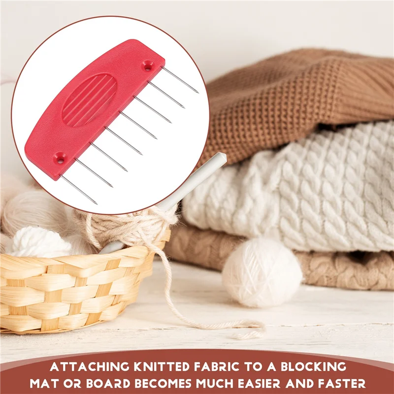 HLZS-40 шт., набор блокаторов для вязания своими руками, коврики и булавки для вязания из нержавеющей стали с 2 размерами для вязания крючком своими руками
HLZS-40 шт., набор блокаторов для вязания своими руками, коврики и булавки для вязания из нержавеющей стали с 2 размерами для вязания крючком своими руками