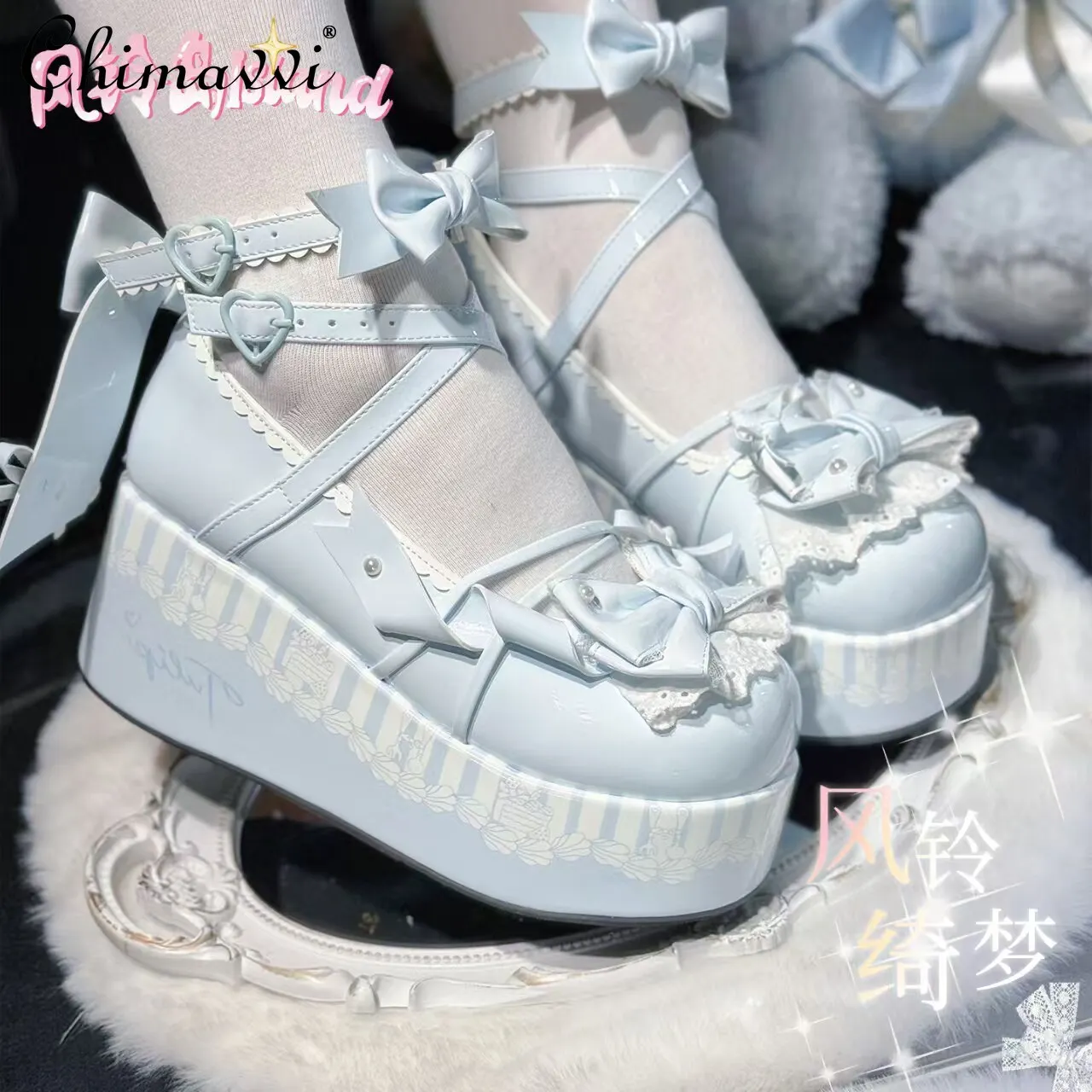 Japanese Cute Sweet Small Cake Lo Shoes 2026 Spring New Y2k Kawaii Girl Elegant Princess Lolita Platform Shoes Women's Pumps
Japanese Cute Sweet Small Cake Lo Shoes 2026 Spring New Y2k Kawaii Girl Elegant Princess Lolita Platform Shoes Women's Pumps