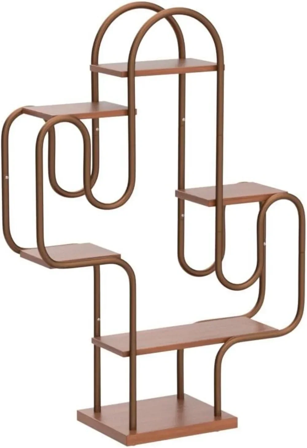 Cactus Corner Bookshelf, 6 Tiers Multipurpose Plant Stand, Heavy-Duty Metal Corner Shelf, Creative Tall Display Rack, Rustic
Cactus Corner Bookshelf, 6 Tiers Multipurpose Plant Stand, Heavy-Duty Metal Corner Shelf, Creative Tall Display Rack, Rustic