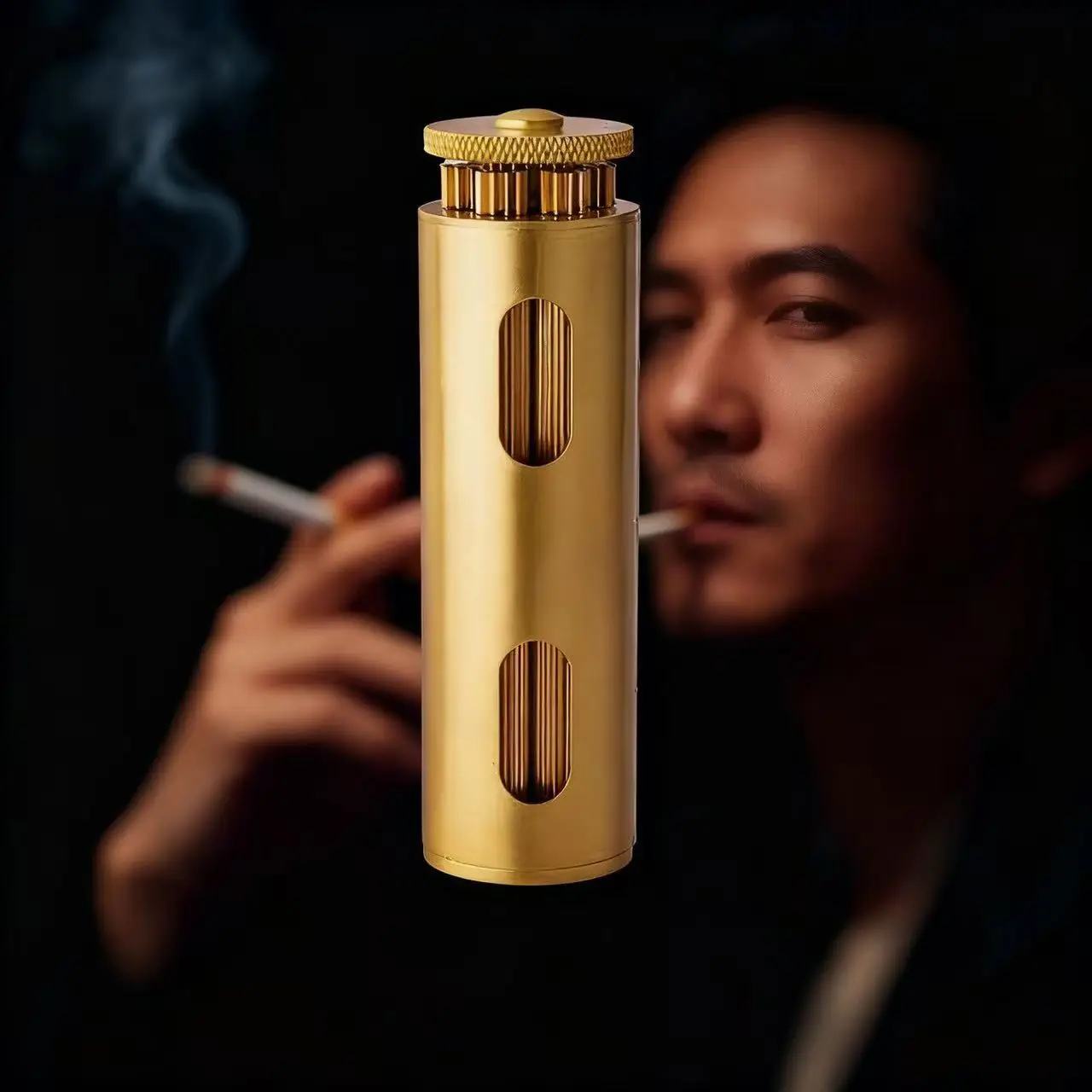 Classic Solid Brass Cigarette Rolling Machine Tobacco Roller Handmade Can Fit 70mm Rollie Paper Free cleaning brush included
Classic Solid Brass Cigarette Rolling Machine Tobacco Roller Handmade Can Fit 70mm Rollie Paper Free cleaning brush included