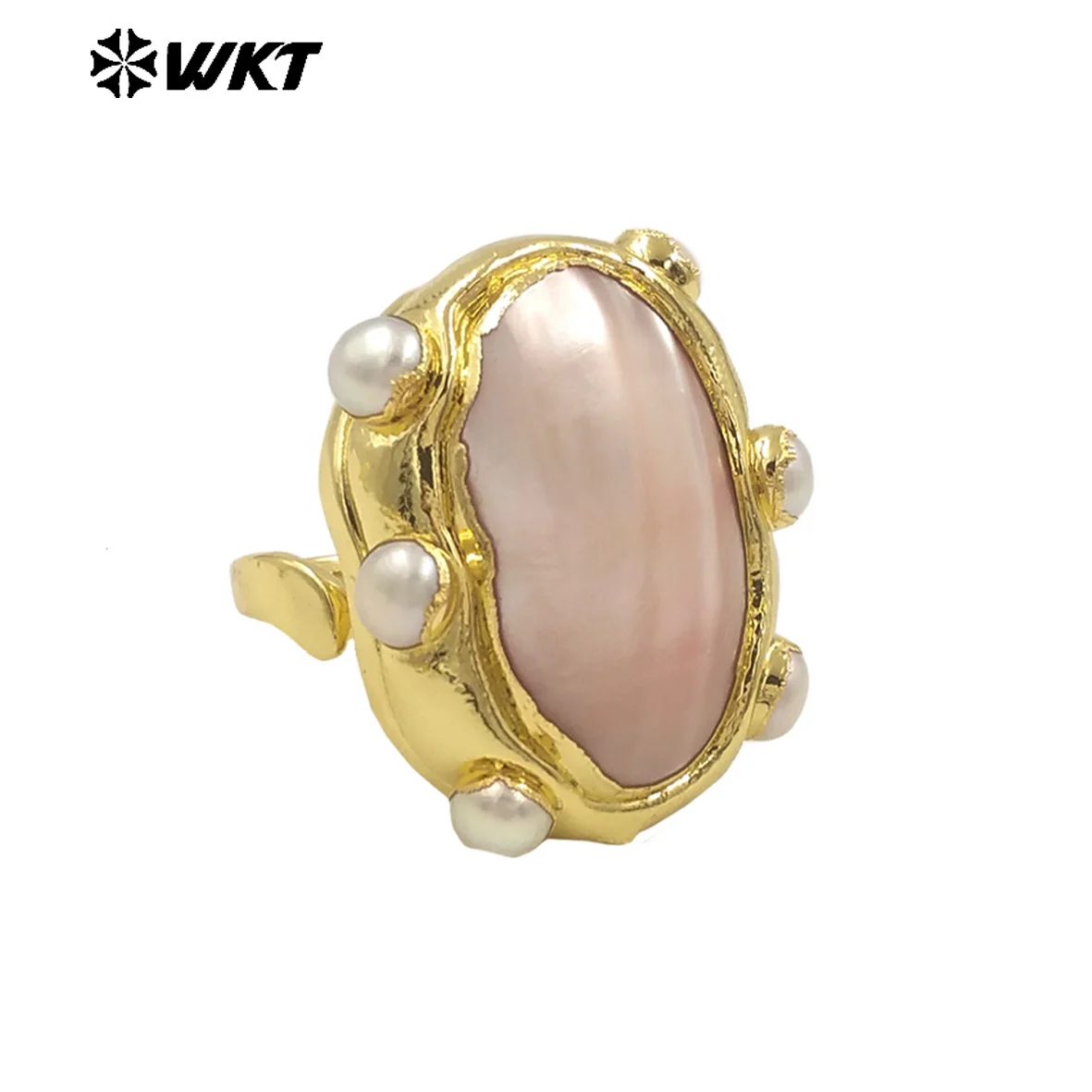 WT-MPR113 Набор из шести жемчуга популярного кольца Advanced Sense Made Shell Pearl с покрытием из 18-каратного золота для девочек, подарки на день рождения
WT-MPR113 Набор из шести жемчуга популярного кольца Advanced Sense Made Shell Pearl с покрытием из 18-каратного золота для девочек, подарки на день рождения