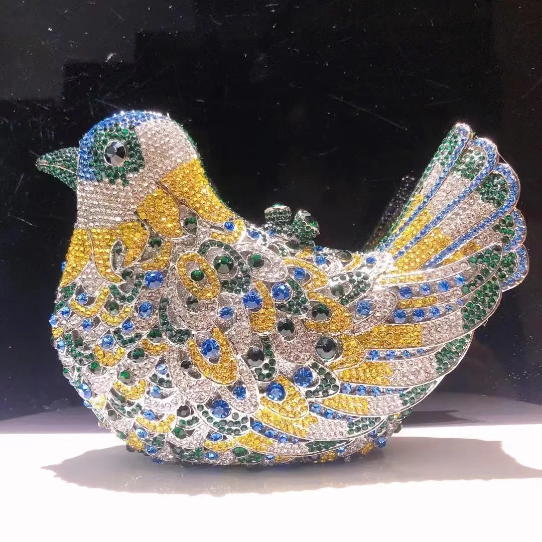 Green/White/Red Bird Shape 14 C0lors Rhinestone Clutch Best Designer Women’s Diamond Crystal Shoulder Chain Party Wedding Purses
Green/White/Red Bird Shape 14 C0lors Rhinestone Clutch Best Designer Women’s Diamond Crystal Shoulder Chain Party Wedding Purses