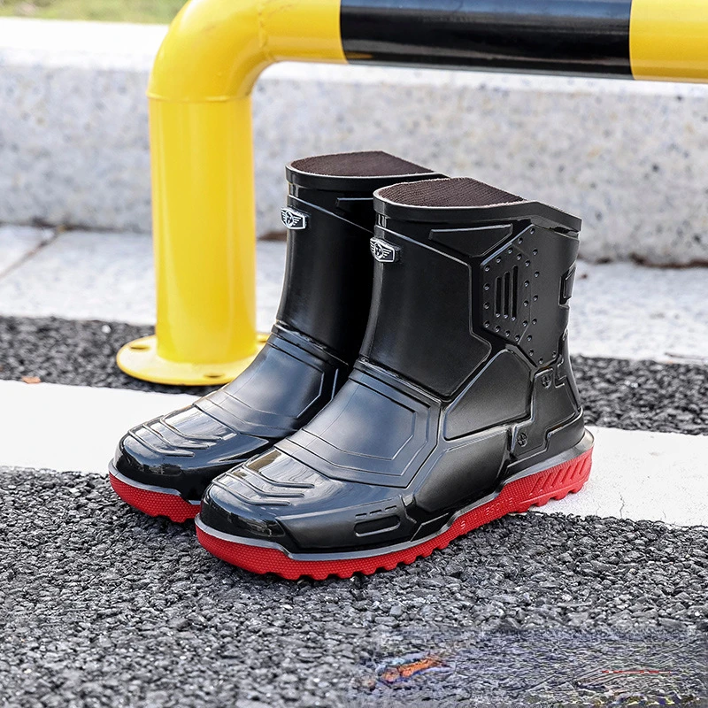 2024 Men Platform Rain Boots New Fashion Non-Slip Waterproof Men's Shoes Middle Barrel Solid Rain Boots Fishing Shoes Botines
2024 Men Platform Rain Boots New Fashion Non-Slip Waterproof Men's Shoes Middle Barrel Solid Rain Boots Fishing Shoes Botines