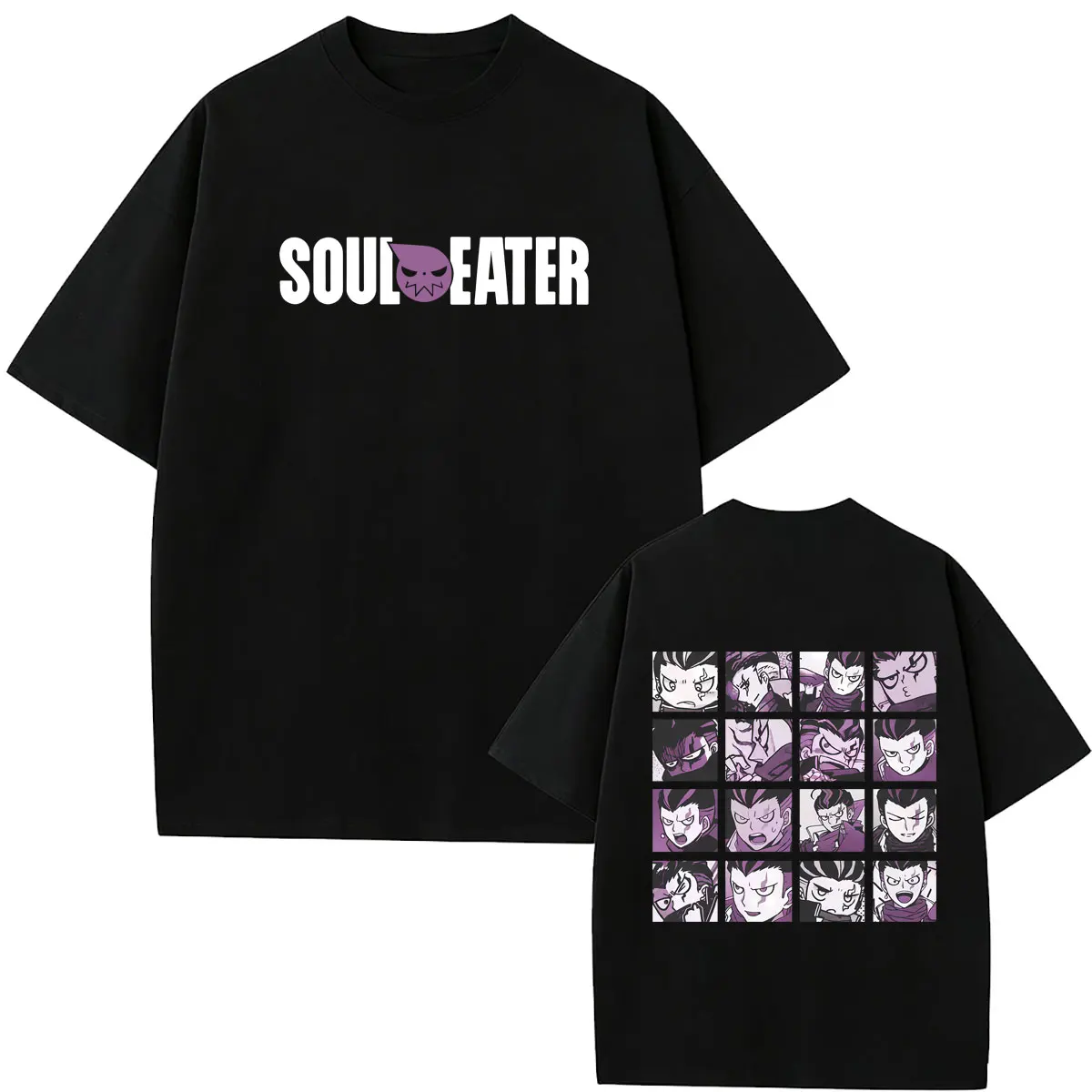 Anime Soul Eater T-shirt Retro Manga Black Star Graphic T Shirts Men Women Fashion Oversized Streetwear Male Soft Cotton Tshirt
Anime Soul Eater T-shirt Retro Manga Black Star Graphic T Shirts Men Women Fashion Oversized Streetwear Male Soft Cotton Tshirt