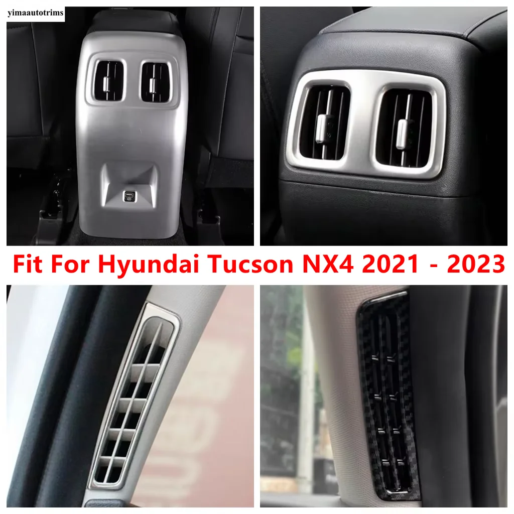 Car Rear Box Air AC Conditioning Outlet Vent Frame / Gear Shift Panel Cover Trim For Hyundai Tucson NX4 2021 - 2023 Accessories
Car Rear Box Air AC Conditioning Outlet Vent Frame / Gear Shift Panel Cover Trim For Hyundai Tucson NX4 2021 - 2023 Accessories