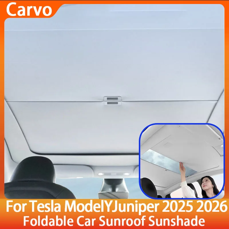Foldable Retractable Sunshade for Tesla Model Y Juniper 2025 Upgraded Roof Sunroof Sun Shade Heat Insulation Car Accessories
Foldable Retractable Sunshade for Tesla Model Y Juniper 2025 Upgraded Roof Sunroof Sun Shade Heat Insulation Car Accessories