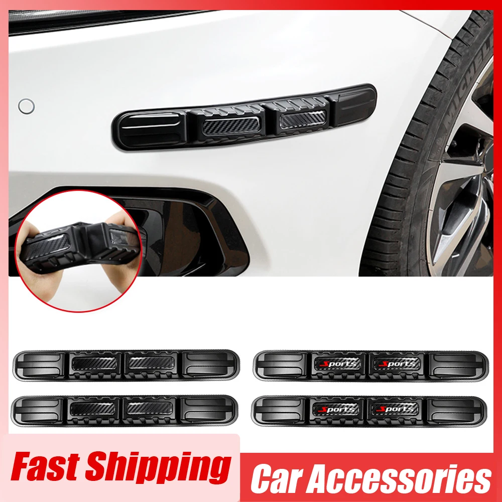 2/4pcs Car Sports Styling Front Rear Bumper Corner Anti-Scratch Strip Black Body Adjustable Anti-collision Protection Stickers
2/4pcs Car Sports Styling Front Rear Bumper Corner Anti-Scratch Strip Black Body Adjustable Anti-collision Protection Stickers