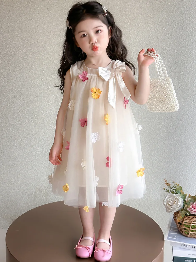 Girls' Fairy-like Dress2025Summer Dress for Children Sweet Princess Dress Baby Summer Fashionable Strap Fairy Dress
Girls' Fairy-like Dress2025Summer Dress for Children Sweet Princess Dress Baby Summer Fashionable Strap Fairy Dress