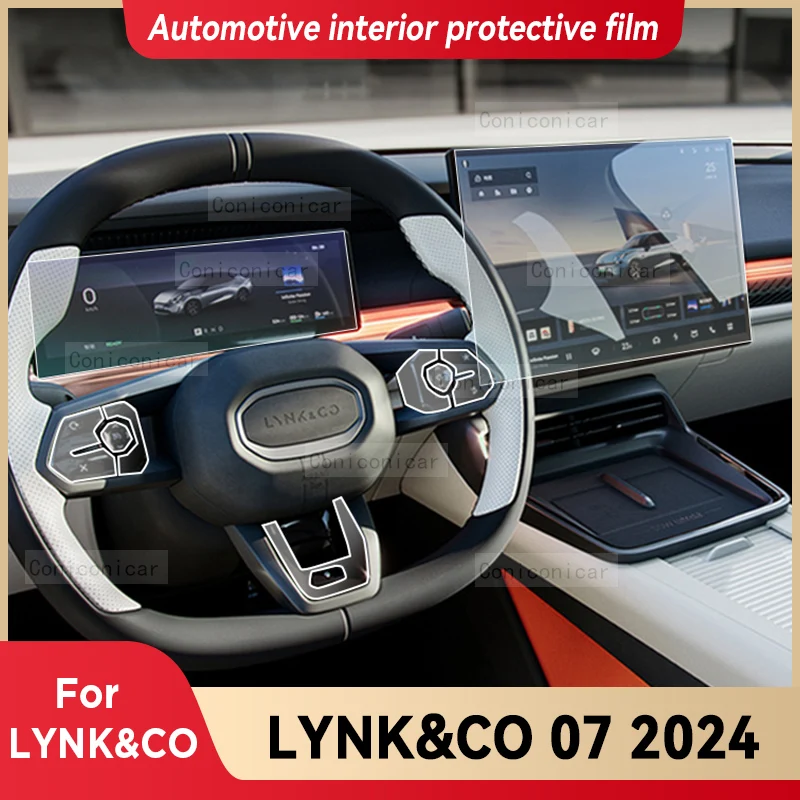 Для LYNK & CO 07 2024 Защитная пленка для салона автомобиля центральной консоли приборной панели наклейка против царапин аксессуары
Для LYNK & CO 07 2024 Защитная пленка для салона автомобиля центральной консоли приборной панели наклейка против царапин аксессуары